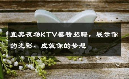 宜宾夜场KTV模特招聘，展示你的光彩，成就你的梦想