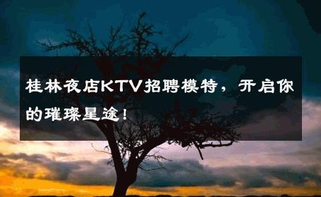 桂林夜店KTV招聘模特，开启你的璀璨星途！