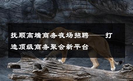抚顺高端商务夜场招聘——打造顶级商务聚会新平台