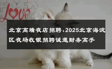 北京高端夜店招聘,2025北京海淀区夜场收银招聘诚邀财务高手