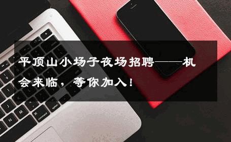 平顶山小场子夜场招聘——机会来临，等你加入！