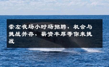 崇左夜场小时场招聘，机会与挑战并存，薪资丰厚等你来挑战