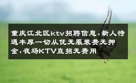 重庆江北区ktv招聘信息,新人待遇丰厚一切从优无服装费无押金,夜场KTV直招无费用