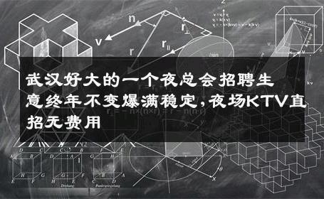 武汉好大的一个夜总会招聘生意终年不变爆满稳定,夜场KTV直招无费用