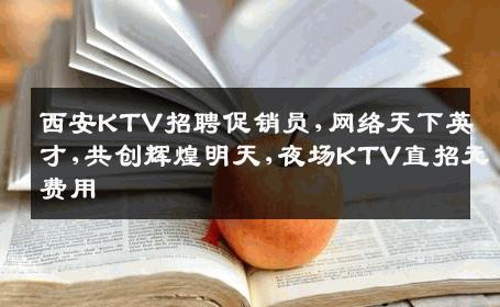 西安KTV招聘促销员,网络天下英才,共创辉煌明天,夜场KTV直招无费用