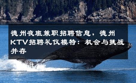 德州夜班兼职招聘信息，德州KTV招聘礼仪模特：机会与挑战并存