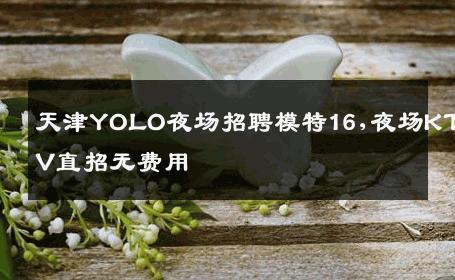 天津YOLO夜场招聘模特16,夜场KTV直招无费用
