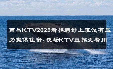南昌KTV2025新招聘好上班没有压力提供住宿,夜场KTV直招无费用