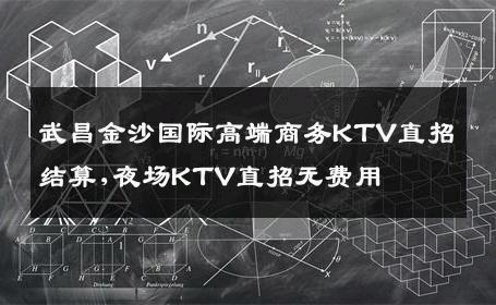 武昌金沙国际高端商务KTV直招结算,夜场KTV直招无费用