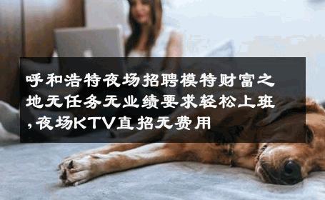 呼和浩特夜场招聘模特财富之地无任务无业绩要求轻松上班,夜场KTV直招无费用