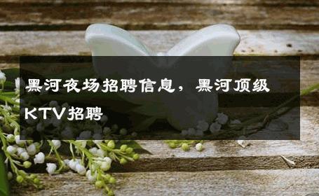 黑河夜场招聘信息，黑河顶级KTV招聘