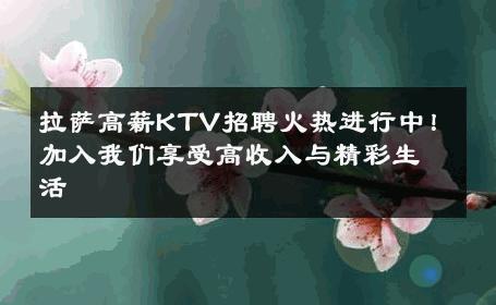 拉萨高薪KTV招聘火热进行中！加入我们享受高收入与精彩生活