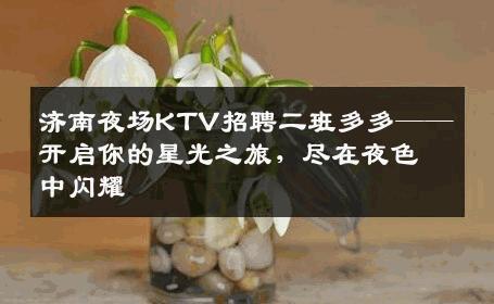 济南夜场KTV招聘二班多多——开启你的星光之旅，尽在夜色中闪耀