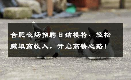 合肥夜场招聘日结模特，轻松赚取高收入，开启高薪之路！