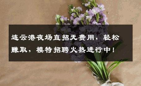 连云港夜场直招无费用，轻松赚取，模特招聘火热进行中！