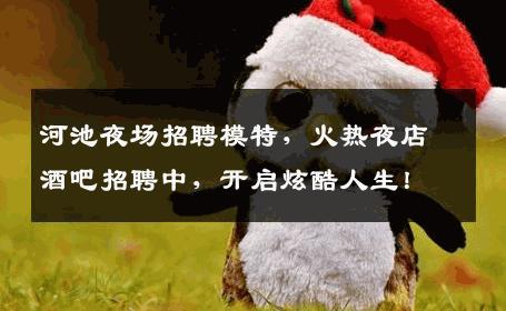 河池夜场招聘模特，火热夜店酒吧招聘中，开启炫酷人生！