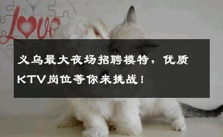 义乌最大夜场招聘模特，优质KTV岗位等你来挑战！