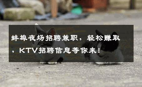 蚌埠夜场招聘兼职，轻松赚取，KTV招聘信息等你来！