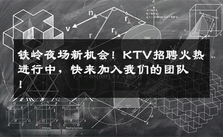 铁岭夜场新机会！KTV招聘火热进行中，快来加入我们的团队！