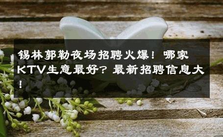 锡林郭勒夜场招聘火爆！哪家KTV生意最好？最新招聘信息大！