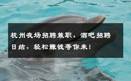 杭州夜场招聘兼职，酒吧招聘日结，轻松赚钱等你来！