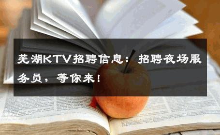 芜湖KTV招聘信息：招聘夜场服务员，等你来！