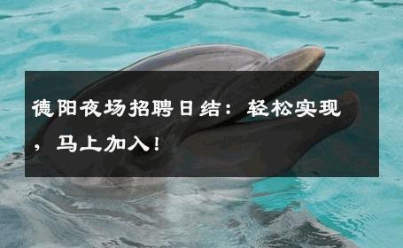 德阳夜场招聘日结：轻松实现，马上加入！