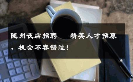 随州夜店招聘 _ 精英人才招募，机会不容错过！