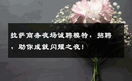 拉萨商务夜场诚聘模特，招聘，助你成就闪耀之夜！