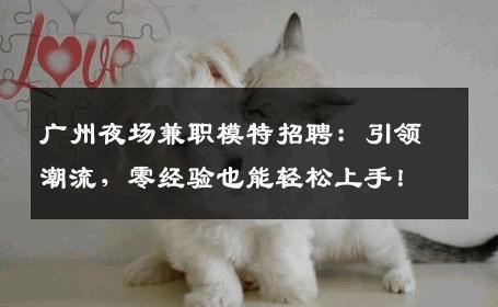 广州夜场兼职模特招聘：引领潮流，零经验也能轻松上手！