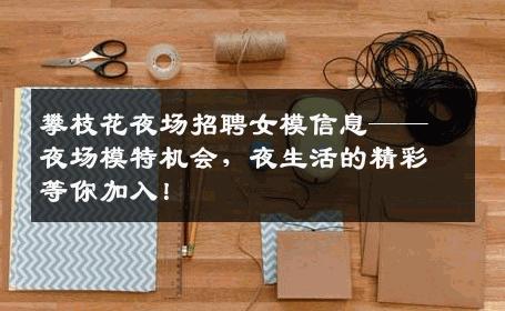 攀枝花夜场招聘女模信息——夜场模特机会，夜生活的精彩等你加入！