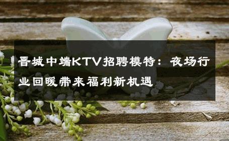 晋城中端KTV招聘模特：夜场行业回暖带来福利新机遇