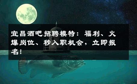 宜昌酒吧招聘模特：福利、火爆岗位、秒入职机会，立即报名！