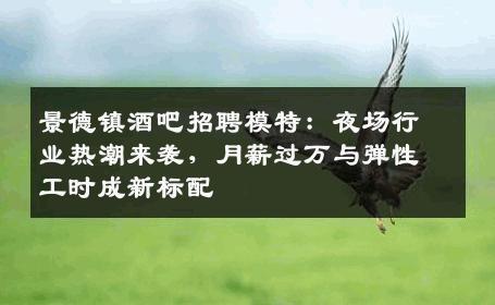 景德镇酒吧招聘模特：夜场行业热潮来袭，月薪过万与弹性工时成新标配