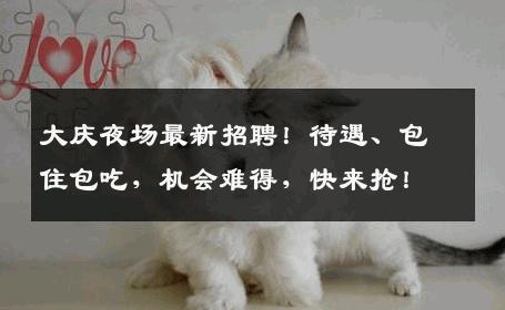 大庆夜场最新招聘！待遇、包住包吃，机会难得，快来抢！