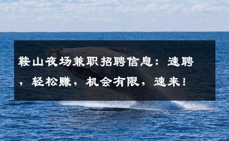 鞍山夜场兼职招聘信息：速聘，轻松赚，机会有限，速来！