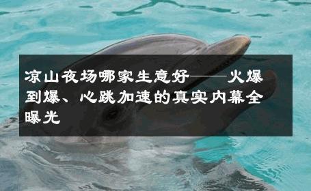 凉山夜场哪家生意好——火爆到爆、心跳加速的真实内幕全曝光
