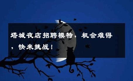 塔城夜店招聘模特，机会难得，快来挑战！