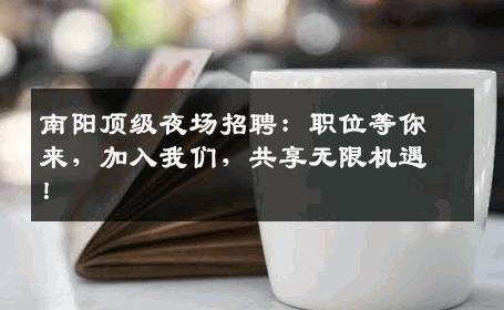 南阳顶级夜场招聘：职位等你来，加入我们，共享无限机遇！