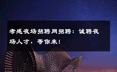 孝感夜场招聘网招聘：诚聘夜场人才，等你来！