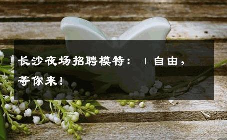长沙夜场招聘模特：＋自由，等你来！