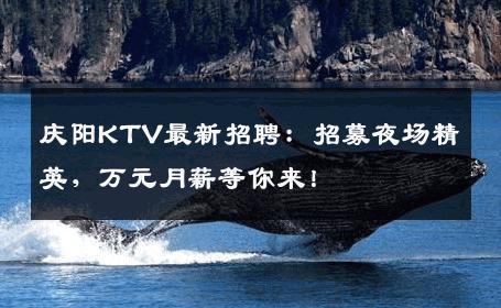 庆阳KTV最新招聘：招募夜场精英，万元月薪等你来！