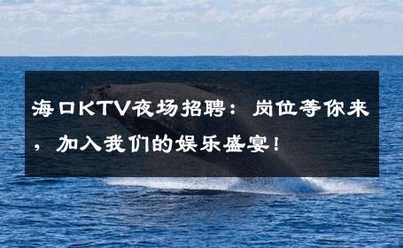 海口KTV夜场招聘：岗位等你来，加入我们的娱乐盛宴！