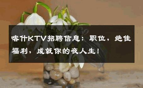 喀什KTV招聘信息：职位，绝佳福利，成就你的夜人生！