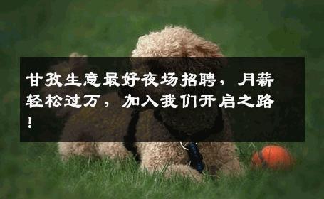甘孜生意最好夜场招聘，月薪轻松过万，加入我们开启之路！