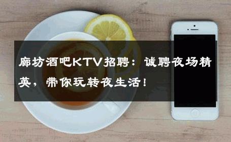 廊坊酒吧KTV招聘：诚聘夜场精英，带你玩转夜生活！