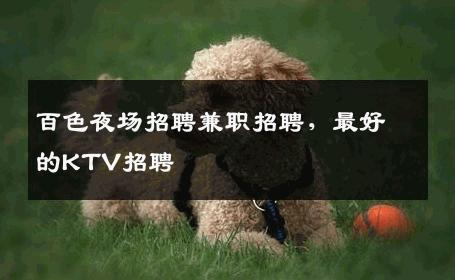 百色夜场招聘兼职招聘，最好的KTV招聘