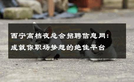 西宁高档夜总会招聘信息网：成就你职场梦想的绝佳平台