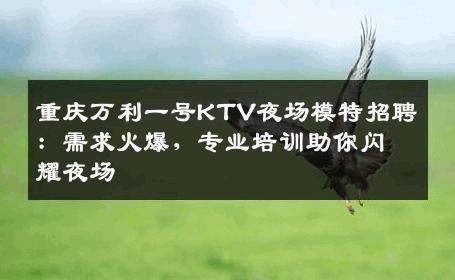 重庆万利一号KTV夜场模特招聘：需求火爆，专业培训助你闪耀夜场