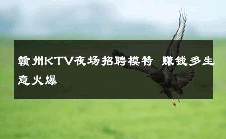 赣州KTV夜场招聘模特-赚钱多生意火爆